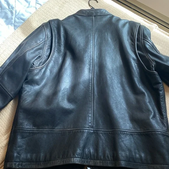 Men’s Wilsons Leather Jacket  size large - Picture 5 of 9